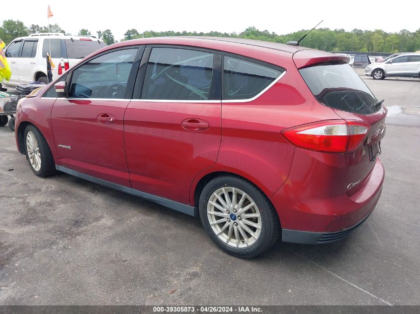 2013 Ford C-Max Hybrid Sel VIN: 1FADP5BU9DL529287 Lot: 39305873