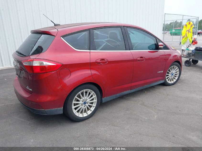 2013 Ford C-Max Hybrid Sel VIN: 1FADP5BU9DL529287 Lot: 39305873
