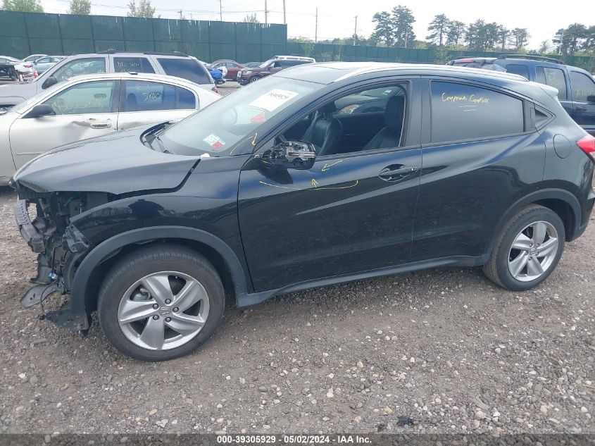 2019 Honda Hr-V Ex-L VIN: 3CZRU6H76KM725659 Lot: 39305929