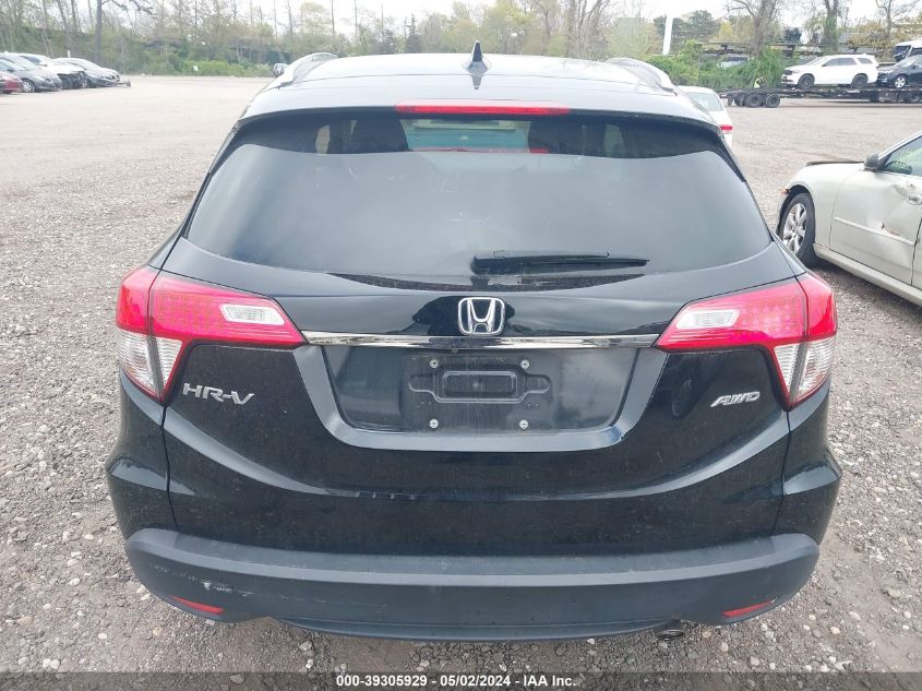 2019 Honda Hr-V Ex-L VIN: 3CZRU6H76KM725659 Lot: 39305929