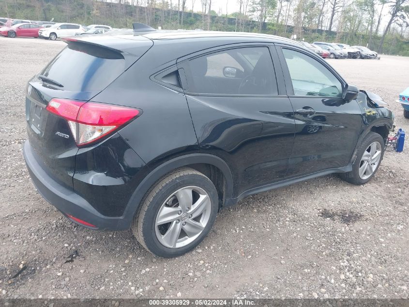 2019 Honda Hr-V Ex-L VIN: 3CZRU6H76KM725659 Lot: 39305929