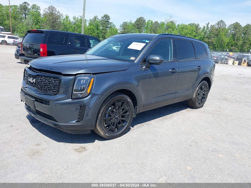 2022 Kia Telluride Ex VIN: 5XYP3DHC4NG274430 Lot: 39306037