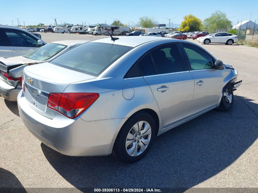 2012 Chevrolet Cruze Ls VIN: 1G1PC5SH6C7126342 Lot: 39306113