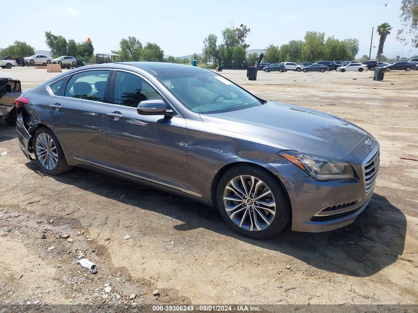 2015 Hyundai Genesis 3.8 VIN: KMHGN4JE1FU094663 Lot: 39306249