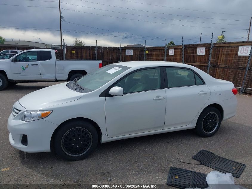 2013 Toyota Corolla Le VIN: 5YFBU4EE7DP081664 Lot: 39306349