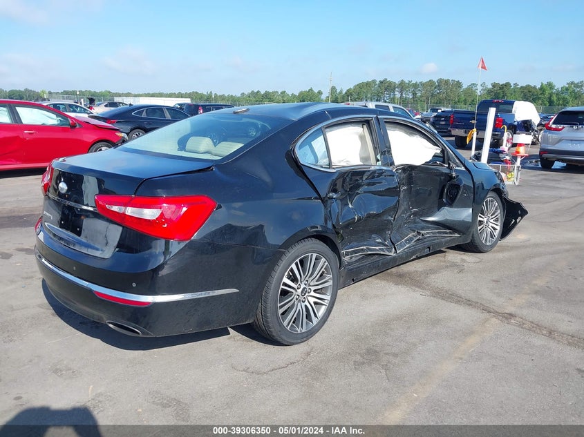 2014 Kia Cadenza Premium VIN: KNALN4D70E5145186 Lot: 39306350