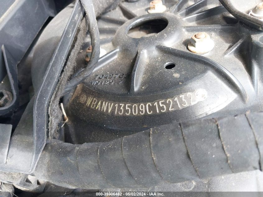 2009 BMW 528I xDrive VIN: WBANV13509C152132 Lot: 39306462