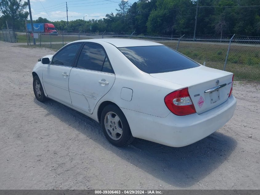 2003 Toyota Camry Le V6 VIN: 4T1BF32K53U047329 Lot: 39306463