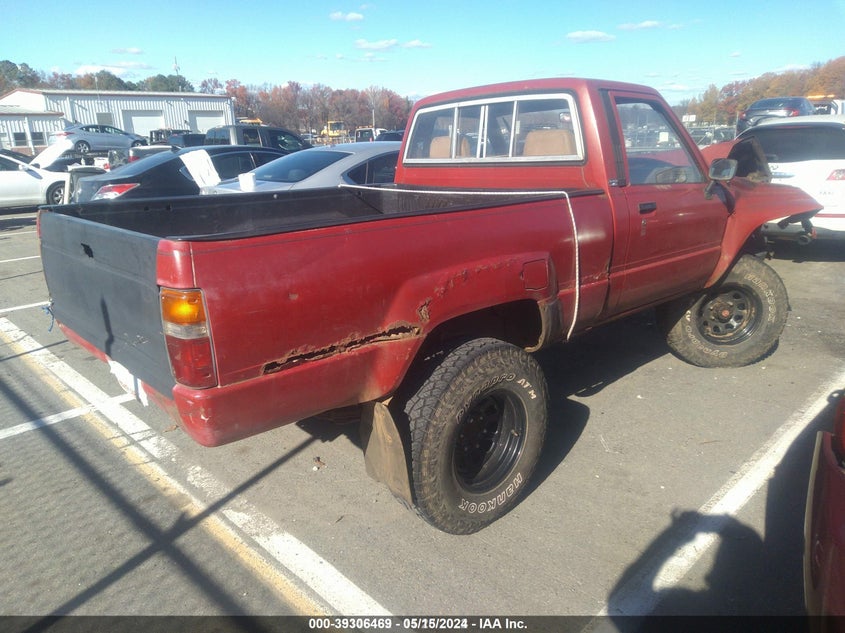 1986 Toyota Pickup Rn63 Std VIN: JT4RN63R7G0081563 Lot: 39306469