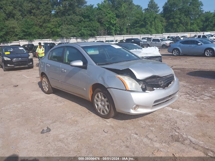 2012 Nissan Sentra 2.0 S VIN: 3N1AB6AP8CL716040 Lot: 39306476