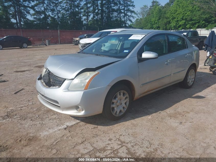 2012 Nissan Sentra 2.0 S VIN: 3N1AB6AP8CL716040 Lot: 39306476