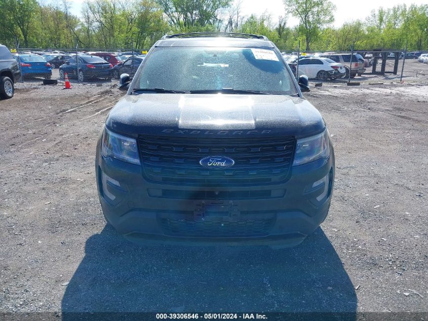 2017 Ford Explorer Sport VIN: 1FM5K8GT8HGC64354 Lot: 39306546