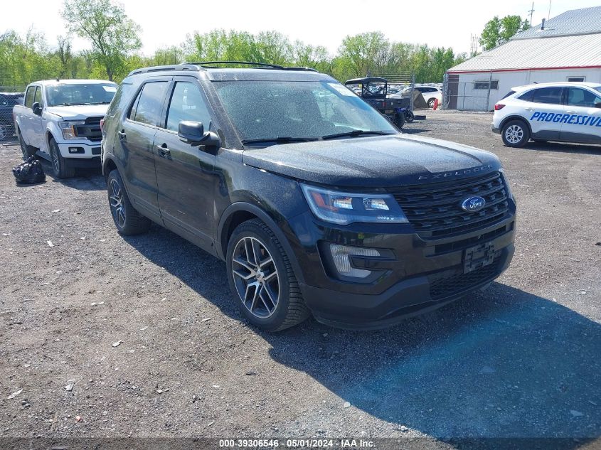 2017 Ford Explorer Sport VIN: 1FM5K8GT8HGC64354 Lot: 39306546