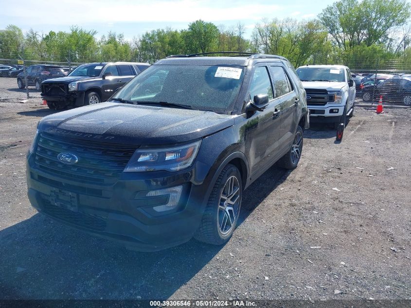 2017 Ford Explorer Sport VIN: 1FM5K8GT8HGC64354 Lot: 39306546