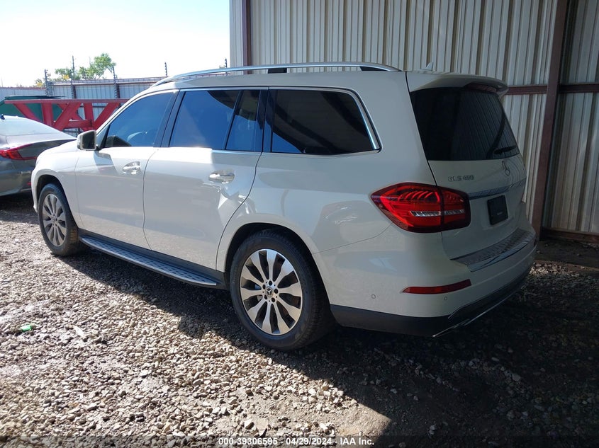2017 Mercedes-Benz Gls 450 4Matic VIN: 4JGDF6EE7HA922211 Lot: 39306595