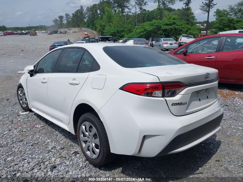 2020 Toyota Corolla Le VIN: 5YFEPRAE2LP079021 Lot: 39306747