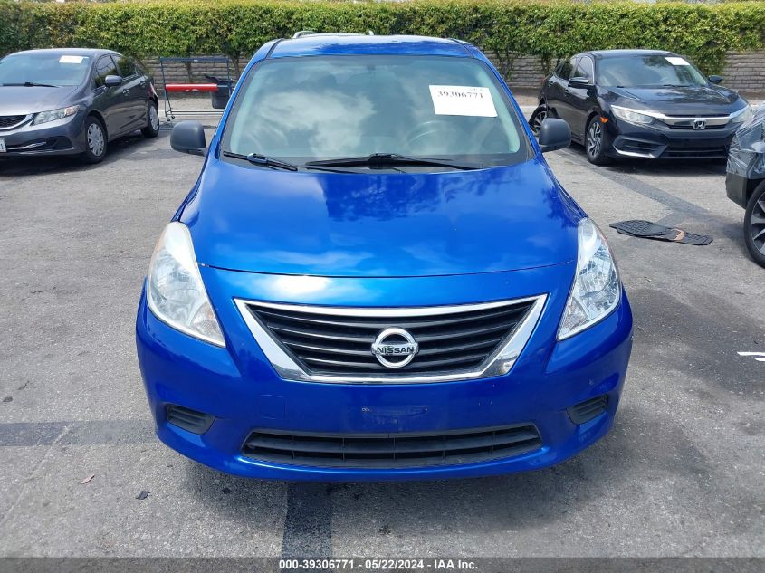 2012 Nissan Versa 1.6 S VIN: 3N1CN7AP1CL861345 Lot: 39306771