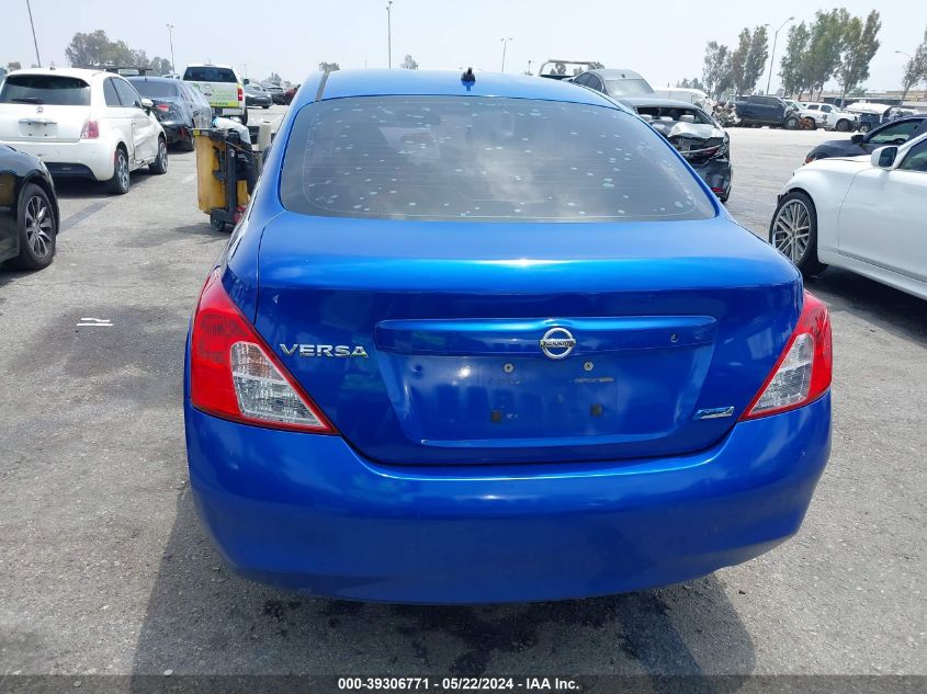 2012 Nissan Versa 1.6 S VIN: 3N1CN7AP1CL861345 Lot: 39306771