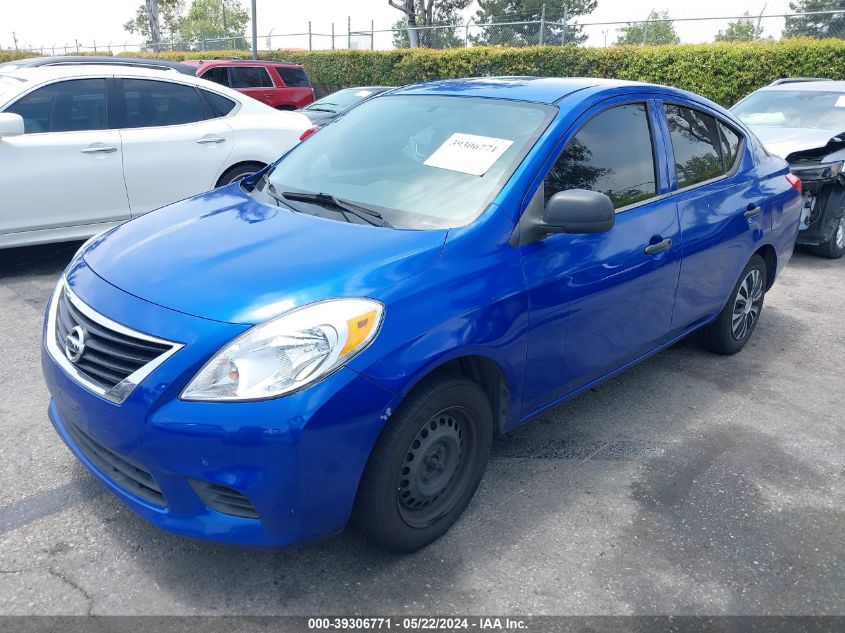 2012 Nissan Versa 1.6 S VIN: 3N1CN7AP1CL861345 Lot: 39306771