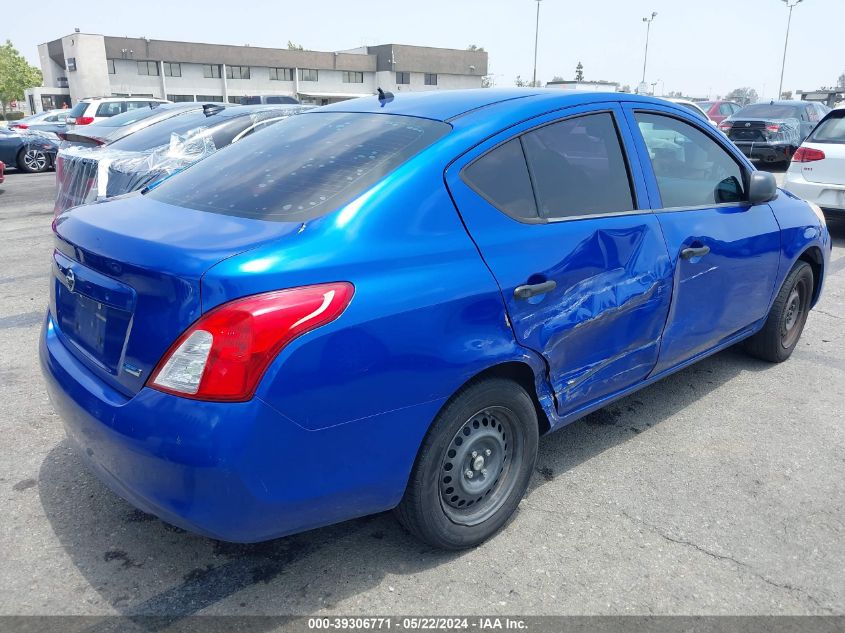 2012 Nissan Versa 1.6 S VIN: 3N1CN7AP1CL861345 Lot: 39306771