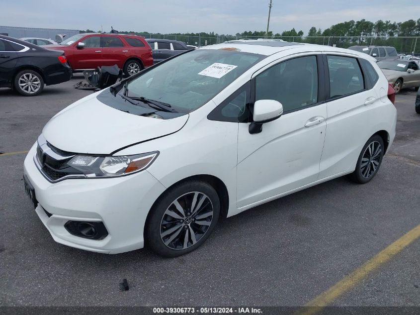 2018 Honda Fit Ex-L VIN: 3HGGK5H0XJM710758 Lot: 39306773