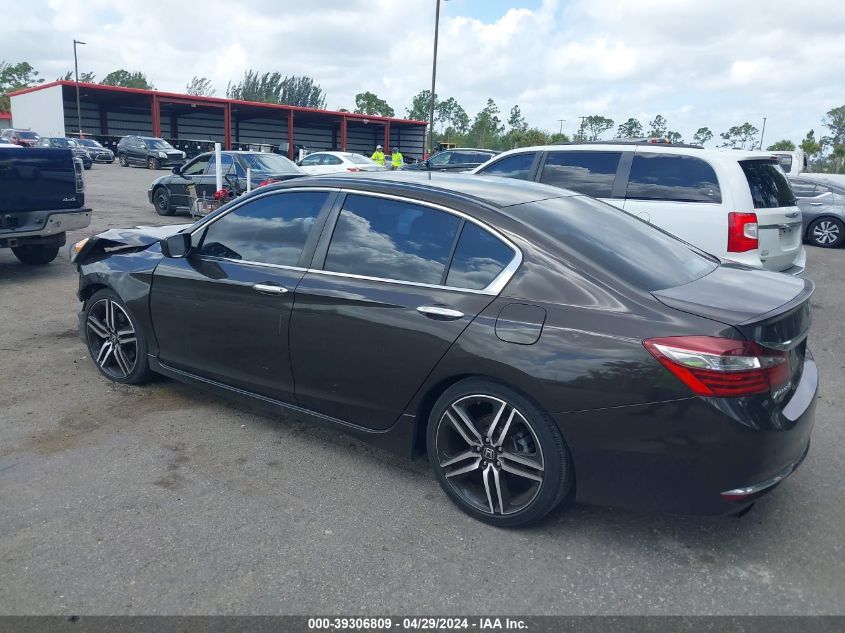 2016 Honda Accord Sport VIN: 1HGCR2F50GA133185 Lot: 39306809