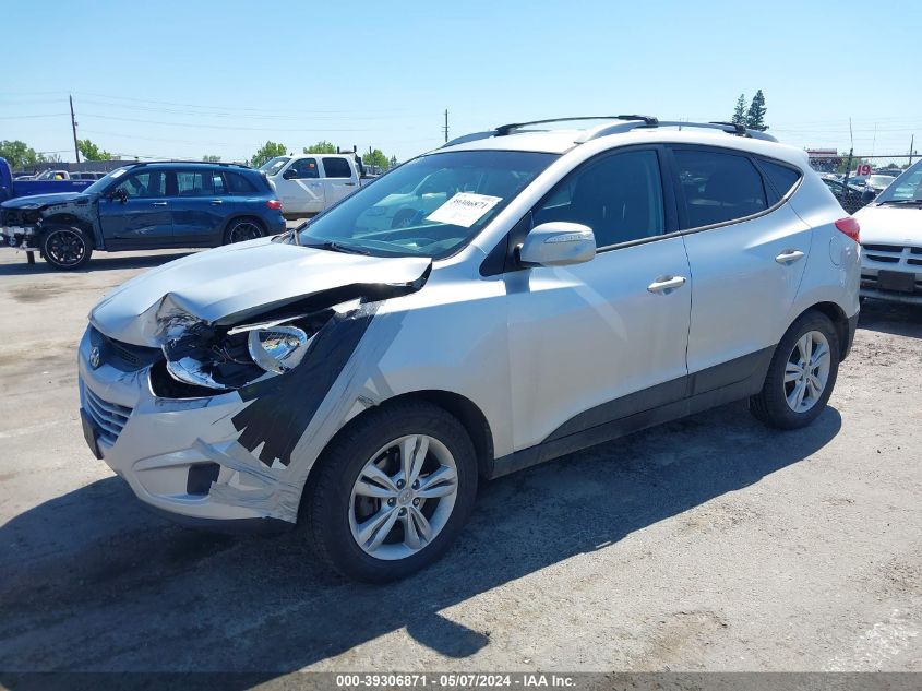 2012 Hyundai Tucson Gls VIN: KM8JUCAC6CU540805 Lot: 39306871