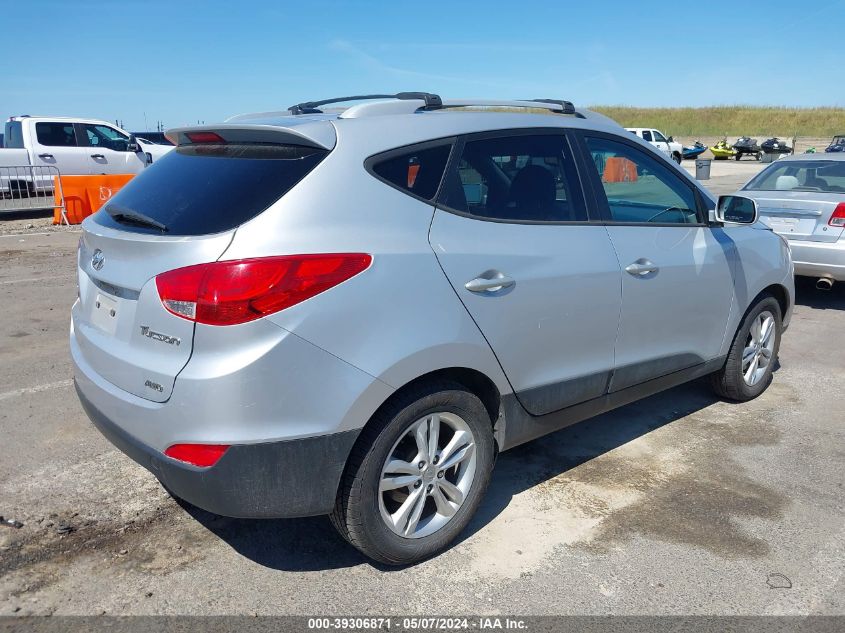 2012 Hyundai Tucson Gls VIN: KM8JUCAC6CU540805 Lot: 39306871