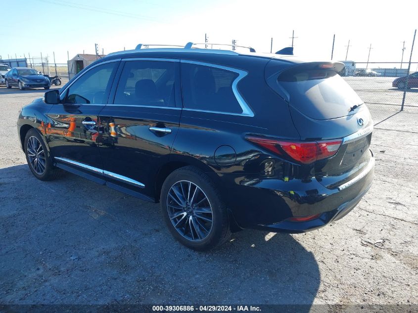 2017 Infiniti Qx60 VIN: 5N1DL0MN5HC543011 Lot: 39306886