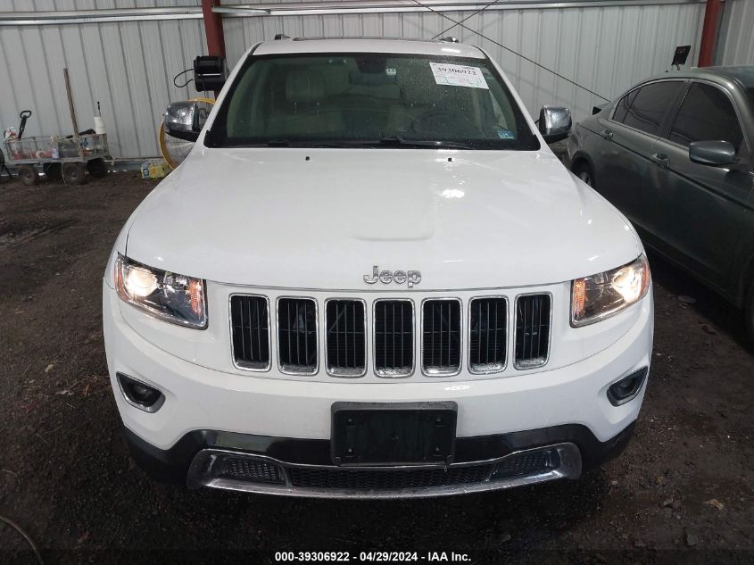 2014 Jeep Grand Cherokee Limited VIN: 1C4RJFBG7EC275095 Lot: 39306922