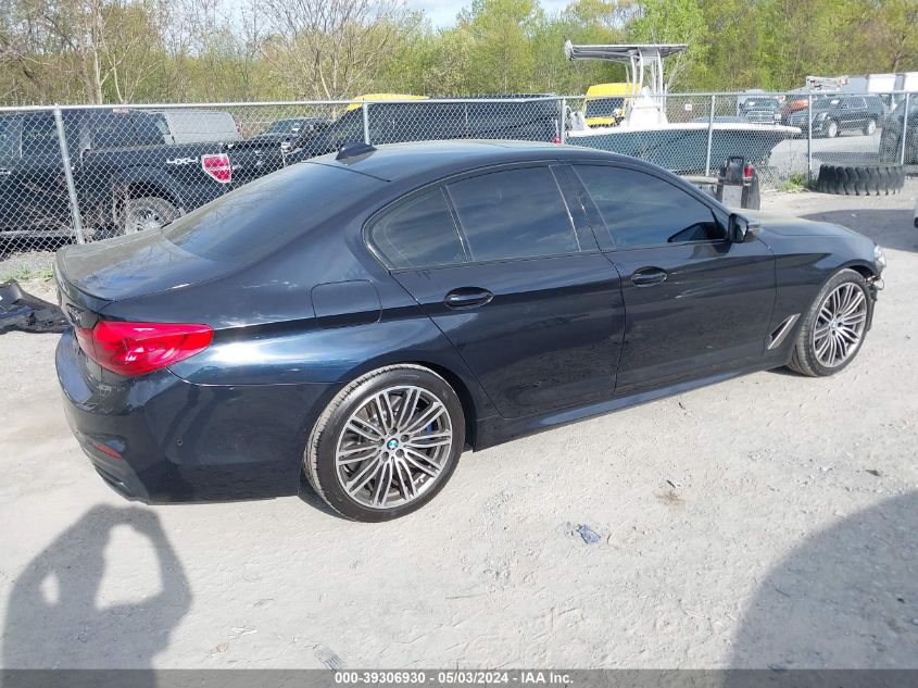 2020 BMW M550I xDrive VIN: WBAJS7C08LBN96757 Lot: 39306930