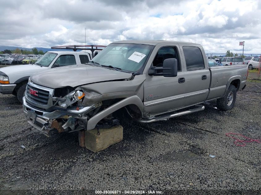 2003 GMC Sierra 2500Hd Sle/Slt VIN: 1GTHK23103F207244 Lot: 39306971