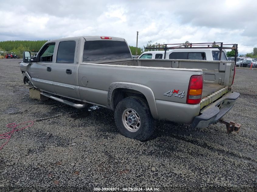 2003 GMC Sierra 2500Hd Sle/Slt VIN: 1GTHK23103F207244 Lot: 39306971