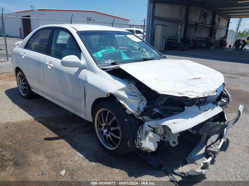 2007 Kia Spectra Ex VIN: KNAFE121275430551 Lot: 39306972