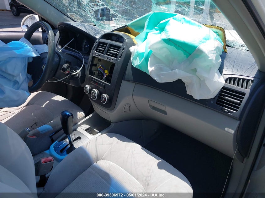 2007 Kia Spectra Ex VIN: KNAFE121275430551 Lot: 39306972