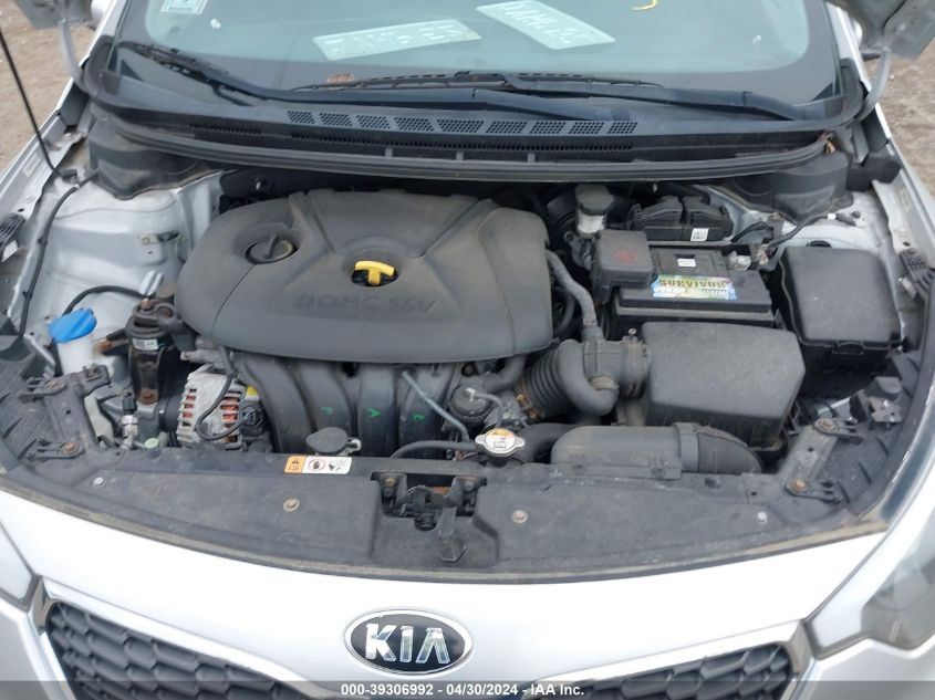 KNAFX4A60F5276056 | 2015 KIA FORTE