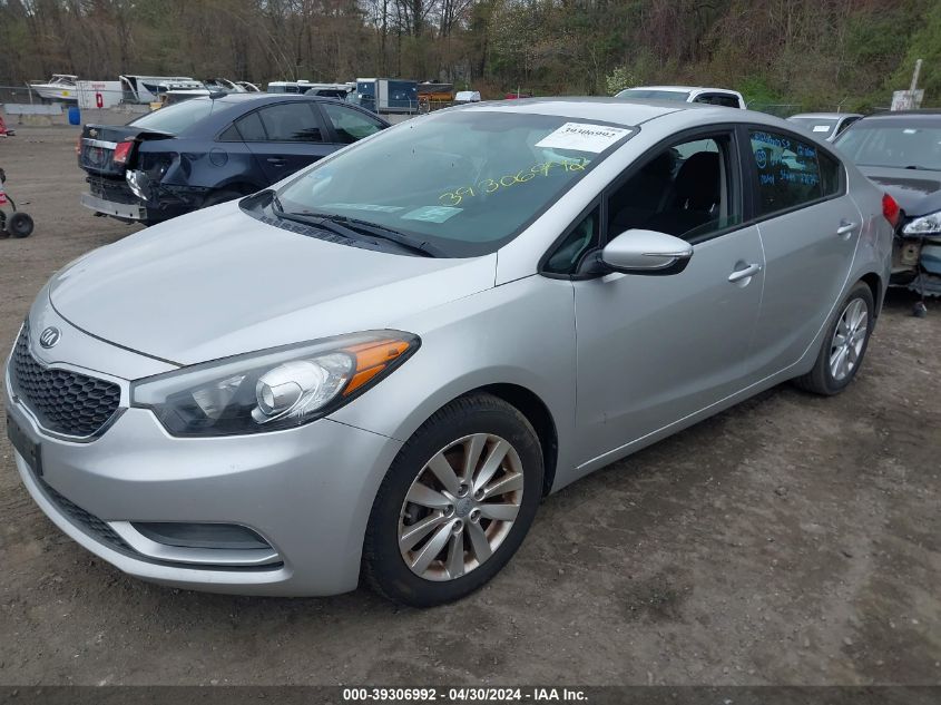 KNAFX4A60F5276056 | 2015 KIA FORTE