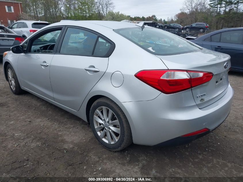 KNAFX4A60F5276056 | 2015 KIA FORTE