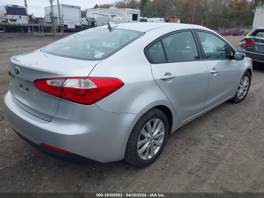 KNAFX4A60F5276056 | 2015 KIA FORTE