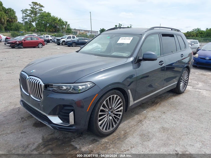 2022 BMW X7 xDrive40I VIN: 5UXCW2C04N9L17073 Lot: 39307110