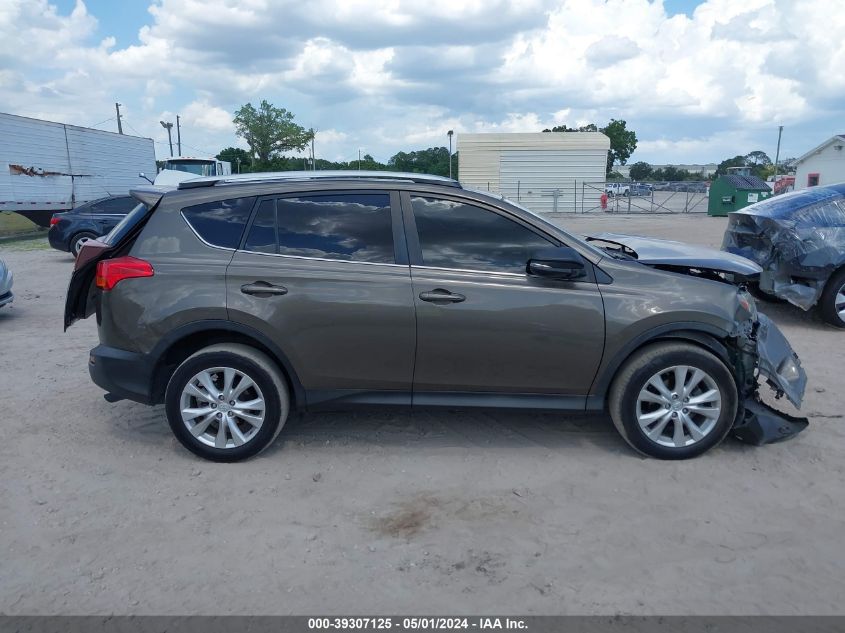 2013 Toyota Rav4 Limited VIN: 2T3YFREV8DW006821 Lot: 39307125