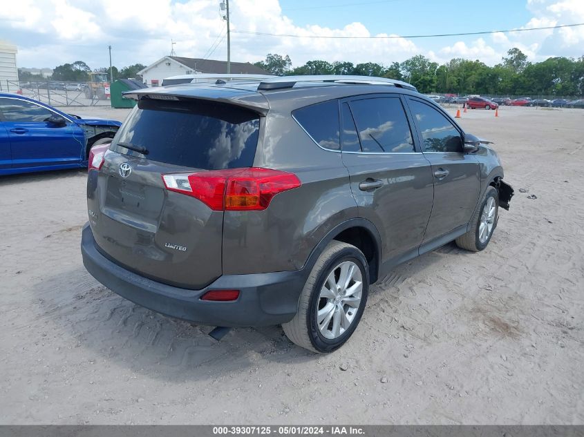 2013 Toyota Rav4 Limited VIN: 2T3YFREV8DW006821 Lot: 39307125