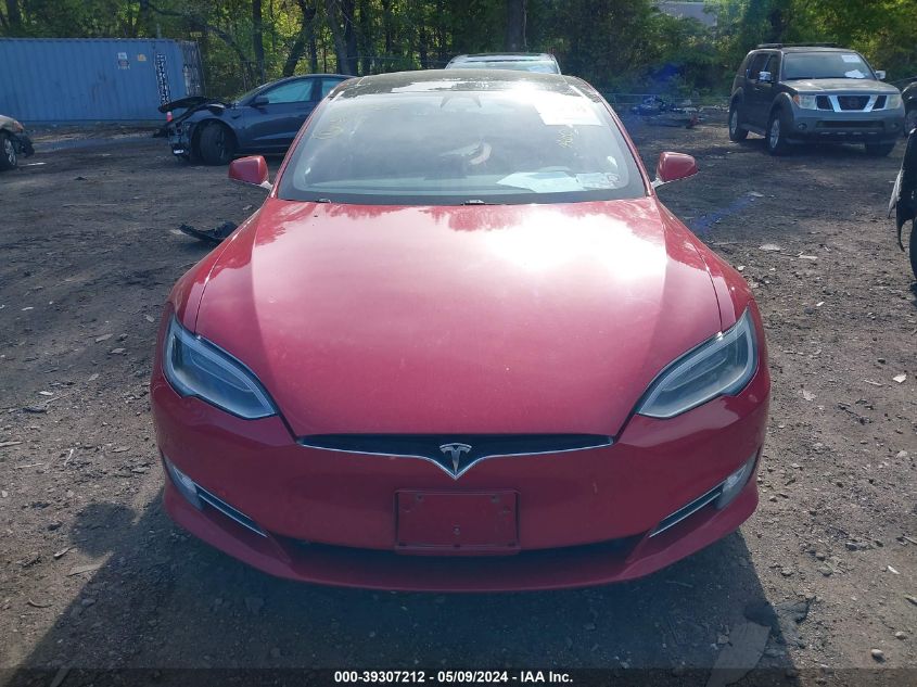 2016 Tesla Model S 60D/70D/75D/85D/90D VIN: 5YJSA1E23GF168409 Lot: 39307212