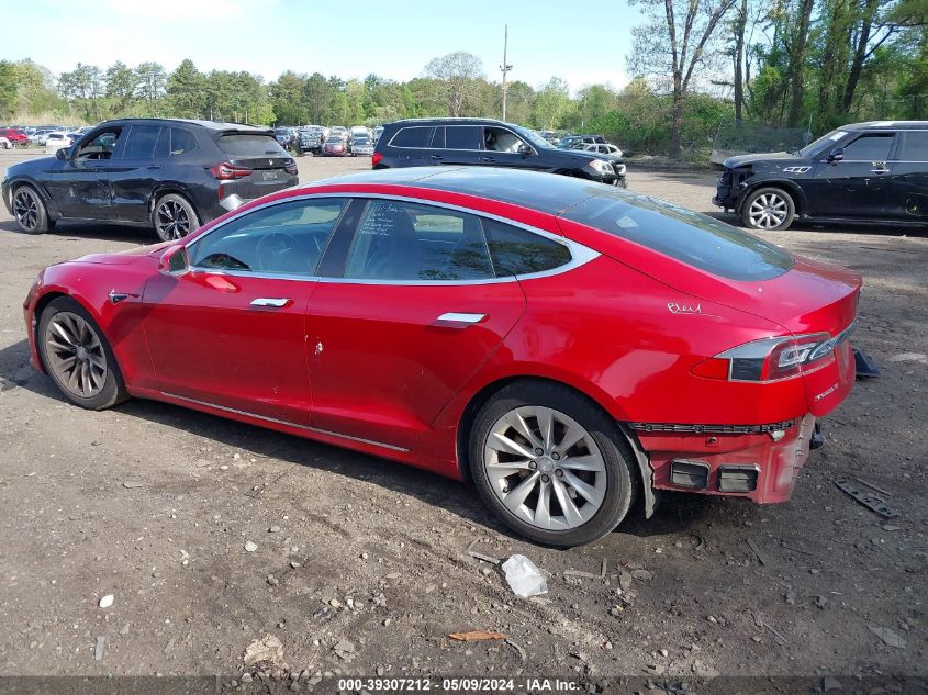 2016 Tesla Model S 60D/70D/75D/85D/90D VIN: 5YJSA1E23GF168409 Lot: 39307212