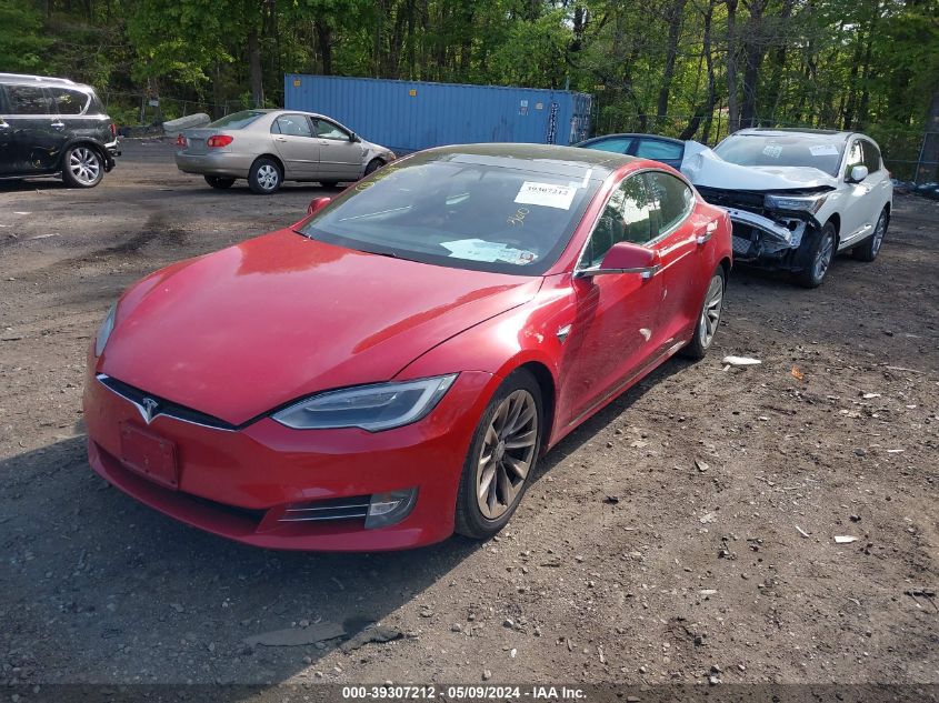 2016 Tesla Model S 60D/70D/75D/85D/90D VIN: 5YJSA1E23GF168409 Lot: 39307212