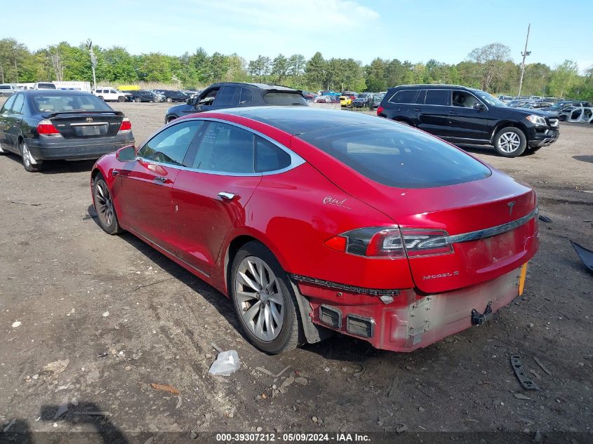 2016 Tesla Model S 60D/70D/75D/85D/90D VIN: 5YJSA1E23GF168409 Lot: 39307212