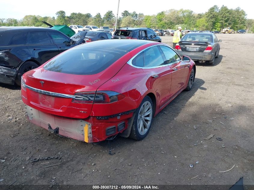 2016 Tesla Model S 60D/70D/75D/85D/90D VIN: 5YJSA1E23GF168409 Lot: 39307212