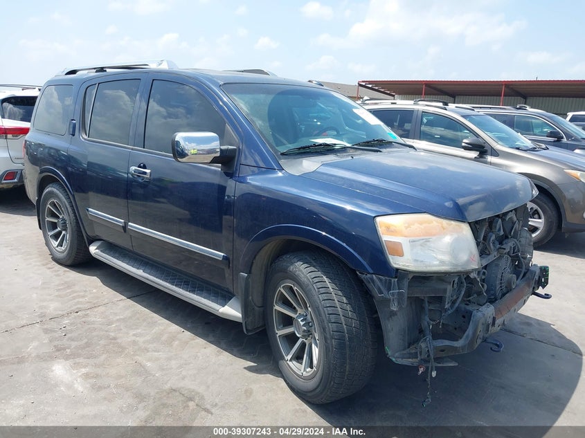 2010 Nissan Armada Platinum VIN: 5N1BA0NF7AN620072 Lot: 39307243