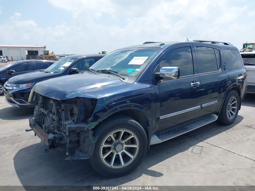 2010 Nissan Armada Platinum VIN: 5N1BA0NF7AN620072 Lot: 39307243