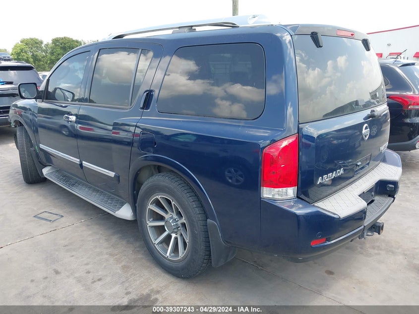 2010 Nissan Armada Platinum VIN: 5N1BA0NF7AN620072 Lot: 39307243